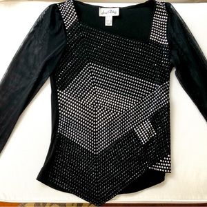 Joseph Ribkoff Top Black